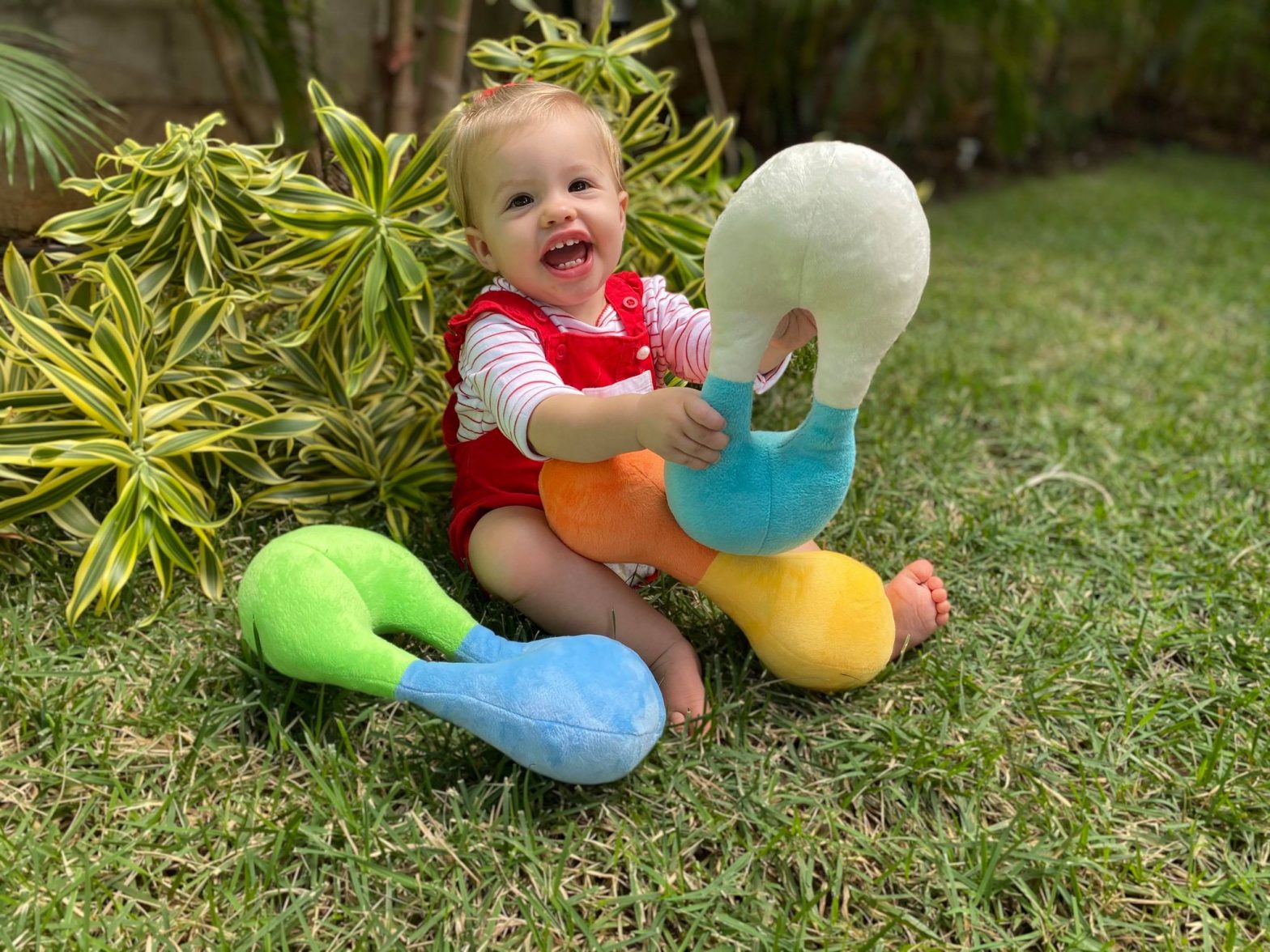 Chemistry POrbital Pillow Fidget Pillows Comfort Pillows Self Care Graduation Gift